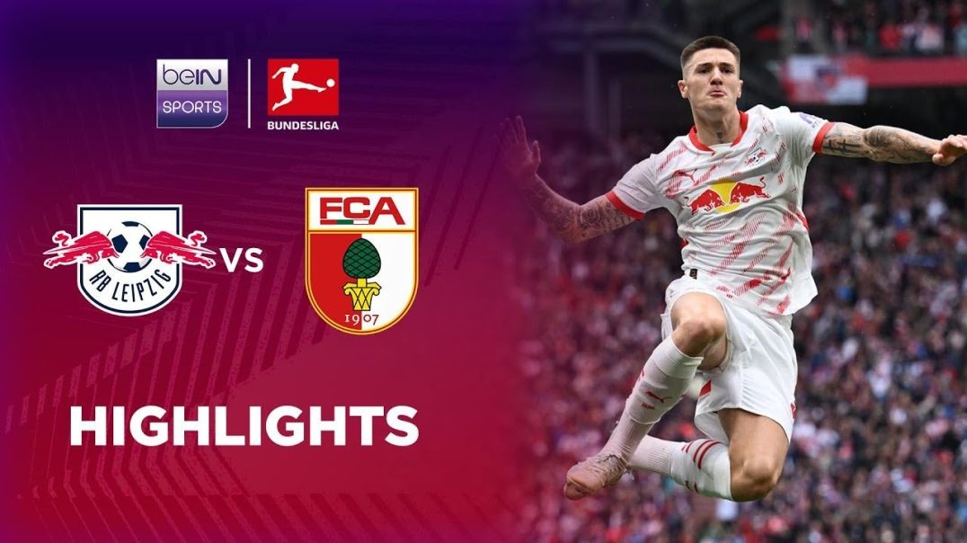 ⁣RB Leipzig 4-0 Augsburg - Bundesliga 24-25 Match Highlights