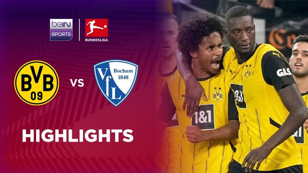 ⁣Borussia Dortmund 4-2 VfL Bochum - Bundesliga 24-25 Match Highlights