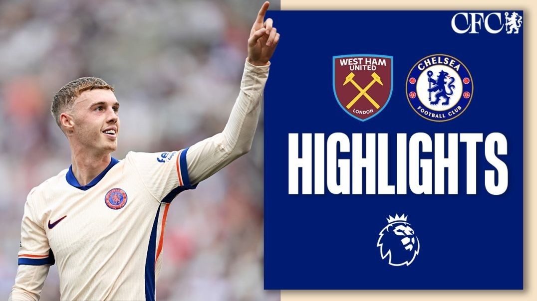⁣West Ham 0-3 Chelsea _ Blues in DREAMLAND! - HIGHLIGHTS _ Premier League 2024_25
