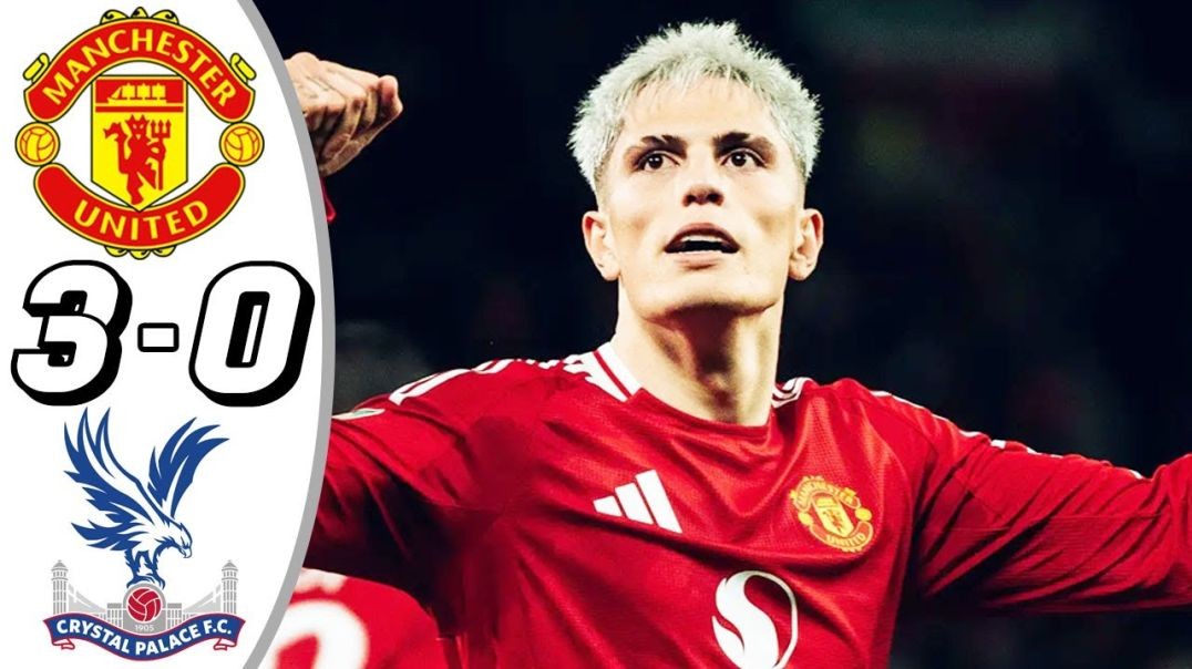Manchester United vs Crystal Palace 3-0- All Goals &amp;amp; Highlights - 2024