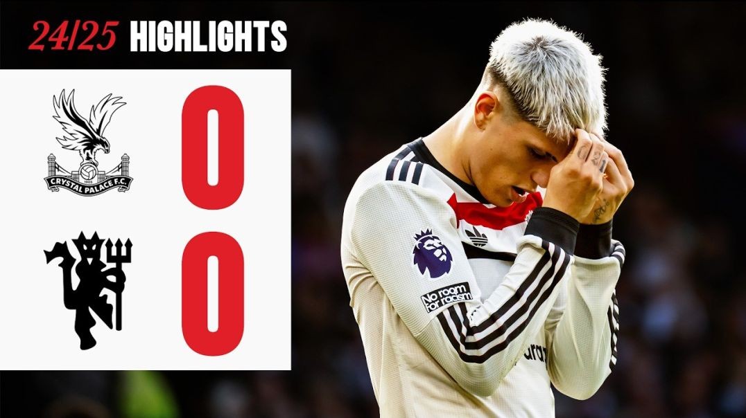 ⁣Dominant United Frustrated By Palace _ Crystal Palace 0- 0 Man Utd