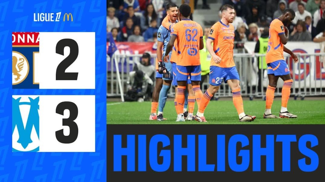 ⁣OLYMPIQUE LYONNAIS - OLYMPIQUE DE MARSEILLE (2-3) - 5ème journée - Ligue 1 McDonald's 2425