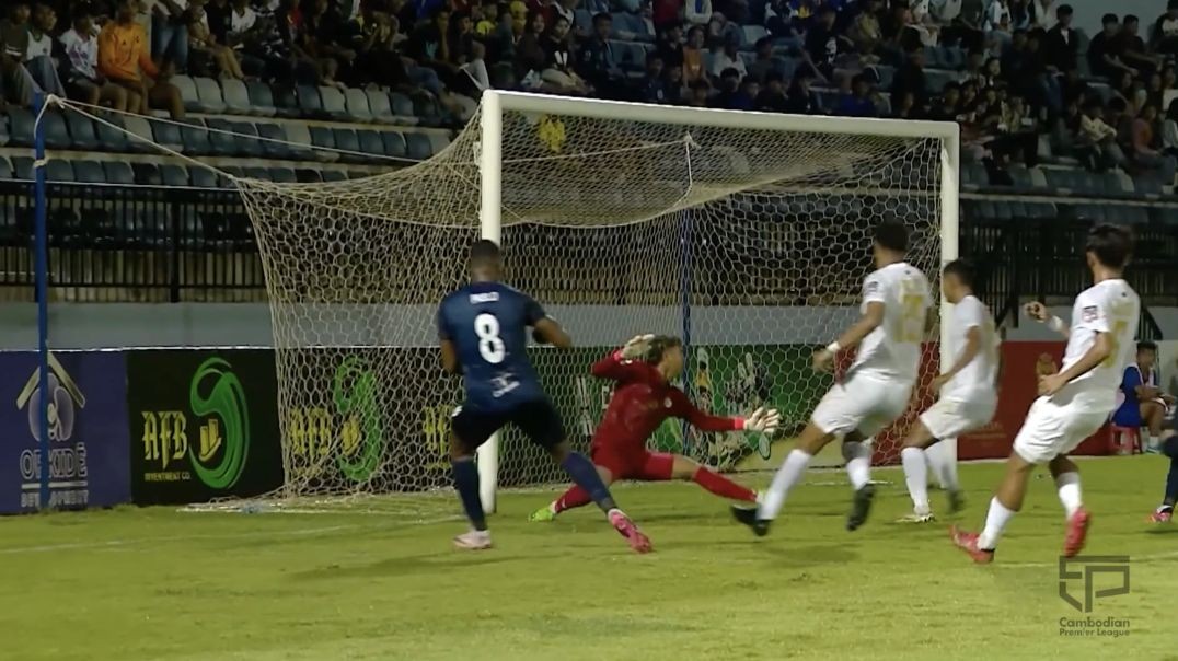 Highlight Preah Khan Reach Svay Rieng FC  (2-0) Nagaworld FC   CPL-WEEK 5