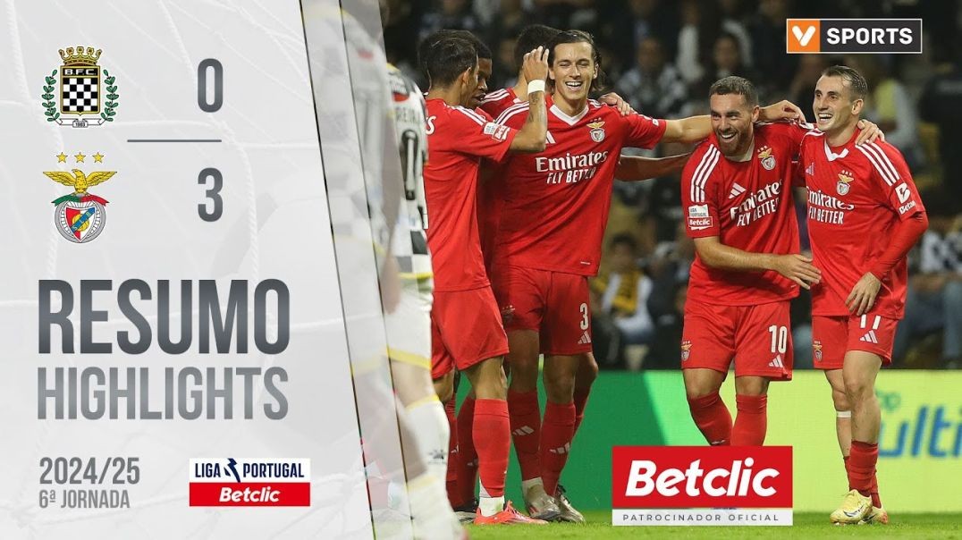 Resumo_ Boavista 0-3 Benfica (Liga 24_25 #6)
