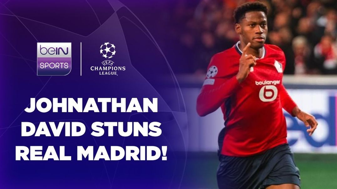 ⁣Johnathan David’s PENALTY ends Real Madrid’s 36-game unbeaten streak! - UCL 24-25 Moments