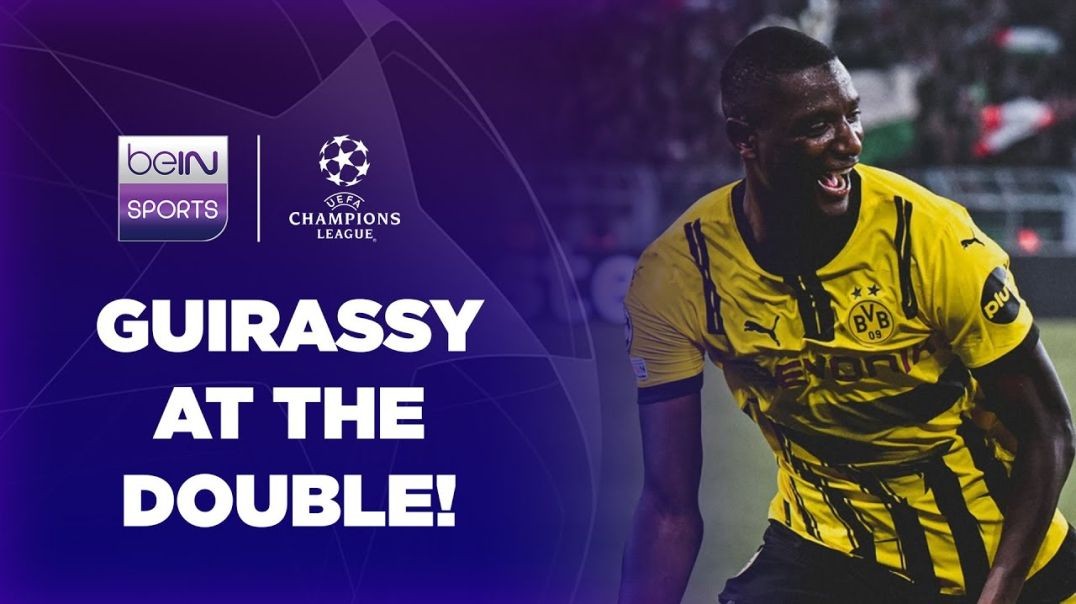 Serhou Guirassy strikes TWICE with a penalty and a goal! - UCL 24-25 Moments