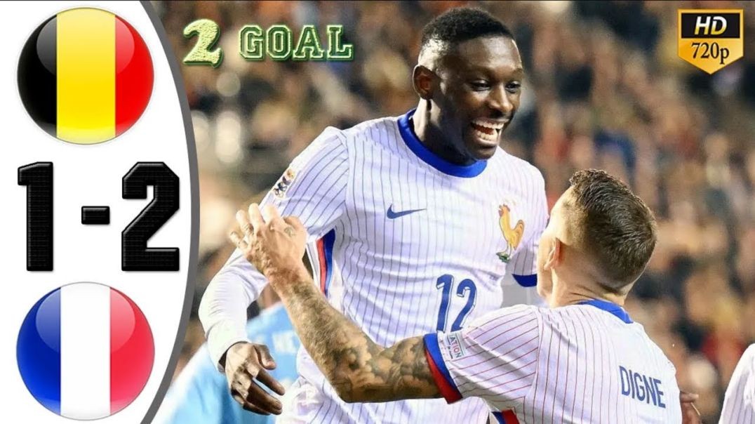 Belgium vs France 1-2 Highlights &amp;amp; All Goals 2024 HD