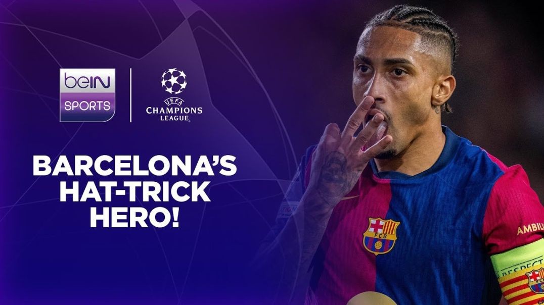 RED HOT Raphinha nets hat-trick against Bayern! _ UCL 24_25 Moments