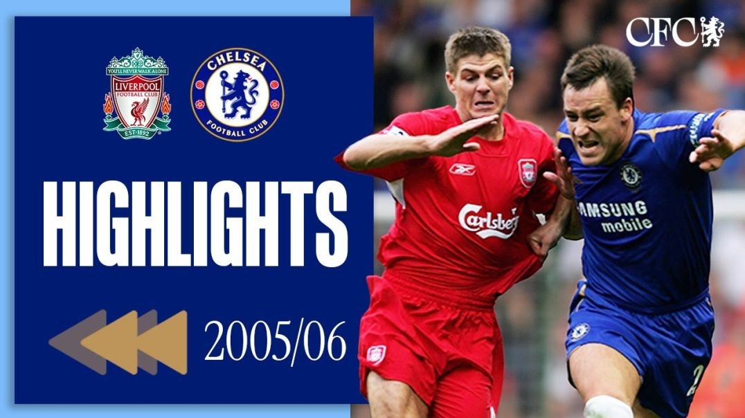 ⏪️ Chelsea's Crushing Victory at Anfield! - Liverpool 1-4 Chelsea - HIGHLIGHTS REWIND - PL 2005
