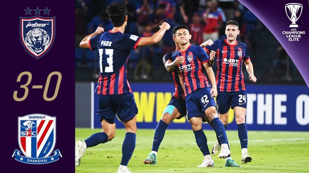 Johor remains unbeaten - Johor (MAS) - SH Shenhua (CHN) - Highlights - AFC Champions League Elite™