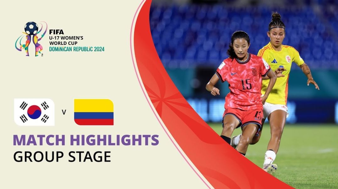 ⁣HIGHLIGHTS_ Korea Republic v Colombia _ FIFA U-17 Women’s World Cup 2024