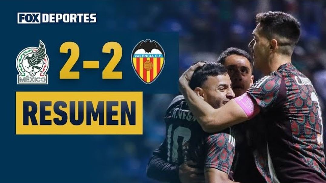 😳💥 MEXICO TIED IN PUEBLA - Mexico 2-2 Valencia - HIGHLIGHTS - International Friendly