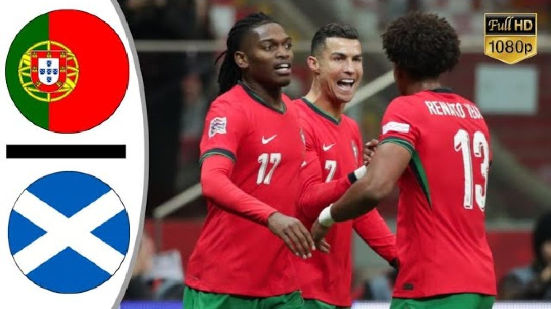 Portugal vs Scotland Tadi Malam • UEFA Nations League Highlights & All Goals • Portugal Tadi Mal