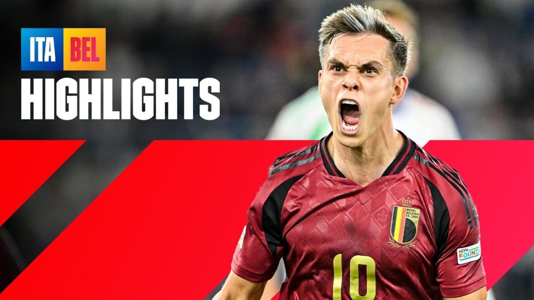 ⁣Italy 2-2 Belgium - Gladiator fight in Rome ⚔️ - #reddevils - #nationsleague