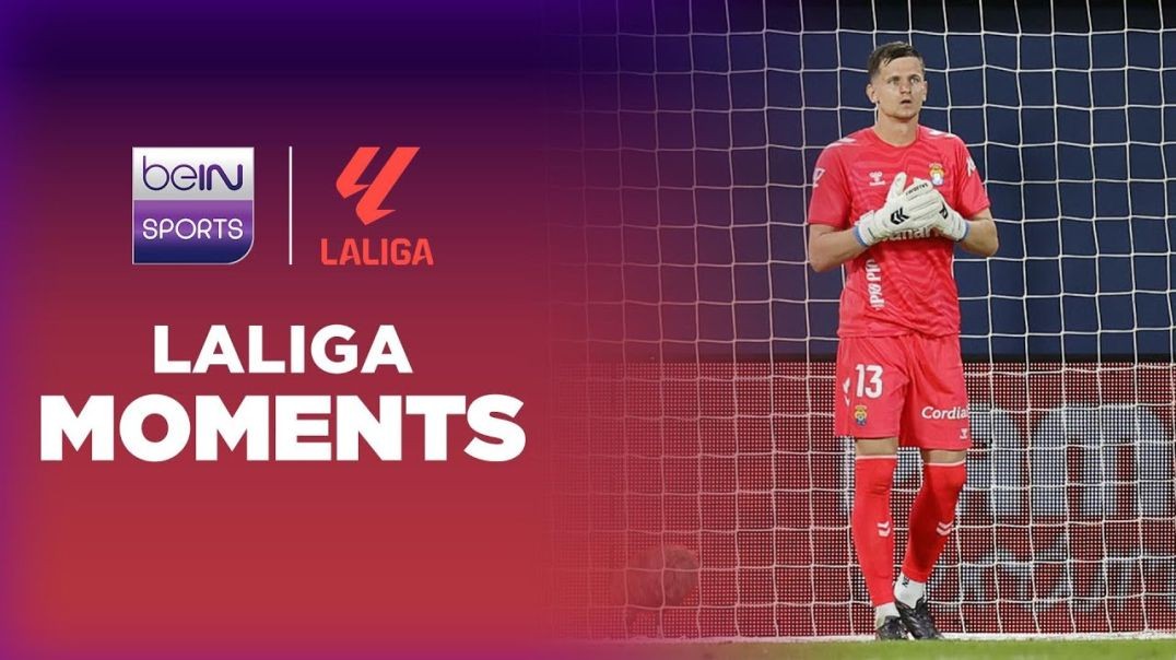 ⁣Dinko Horkaš makes HUGE penalty save on Las Palmas debut vs Villarreal! - LaLiga 24-25 Moments