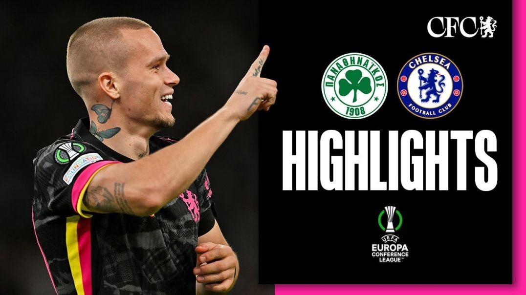 BLUES WIN IN ATHENS! _ Panathinaikos 1-4 Chelsea _ HIGHLIGHTS _ UEFA Europa Conference League 24_25
