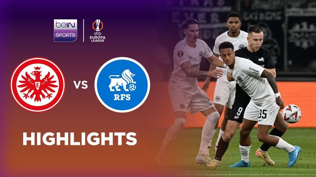 Eintracht Frankfurt 1-0 FK RFS _ Europa League 24_25 Match Highlights