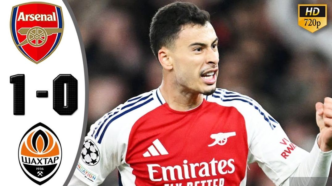 Arsenal vs Shakhtar Donetsk 1-0 Highlights & All Goals 2024 HD