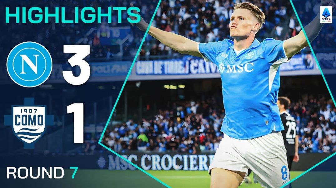 ⁣NAPOLI-COMO 3-1 _ HIGHLIGHTS _ McTominay scores inside a minute! _ SERIE A 2024_25