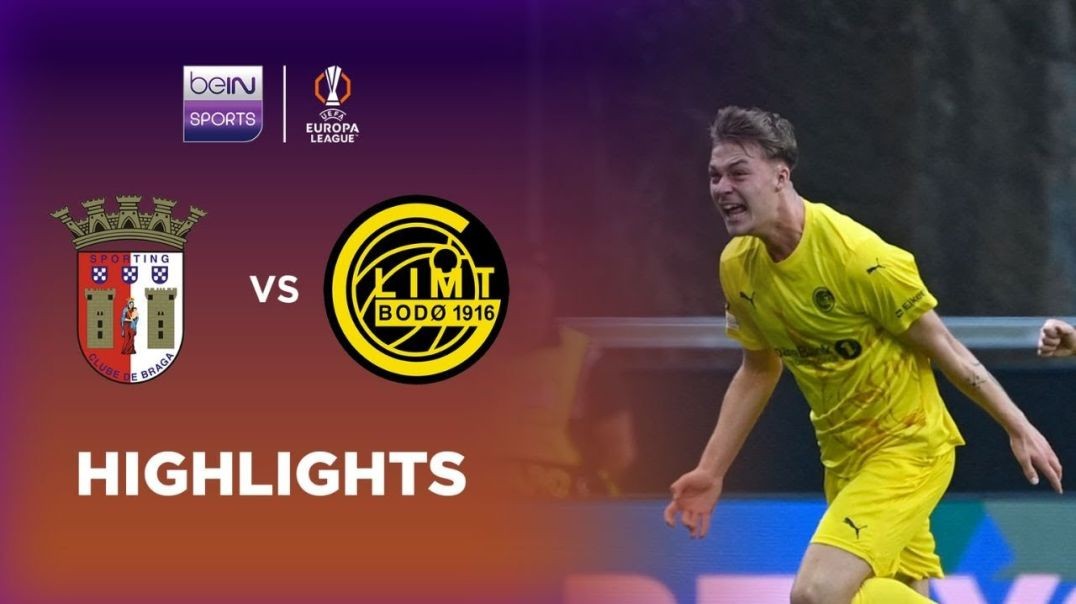 ⁣Sporting Braga 1-2 Bodø_Glimt _ Europa League 24_25 Match Highlights
