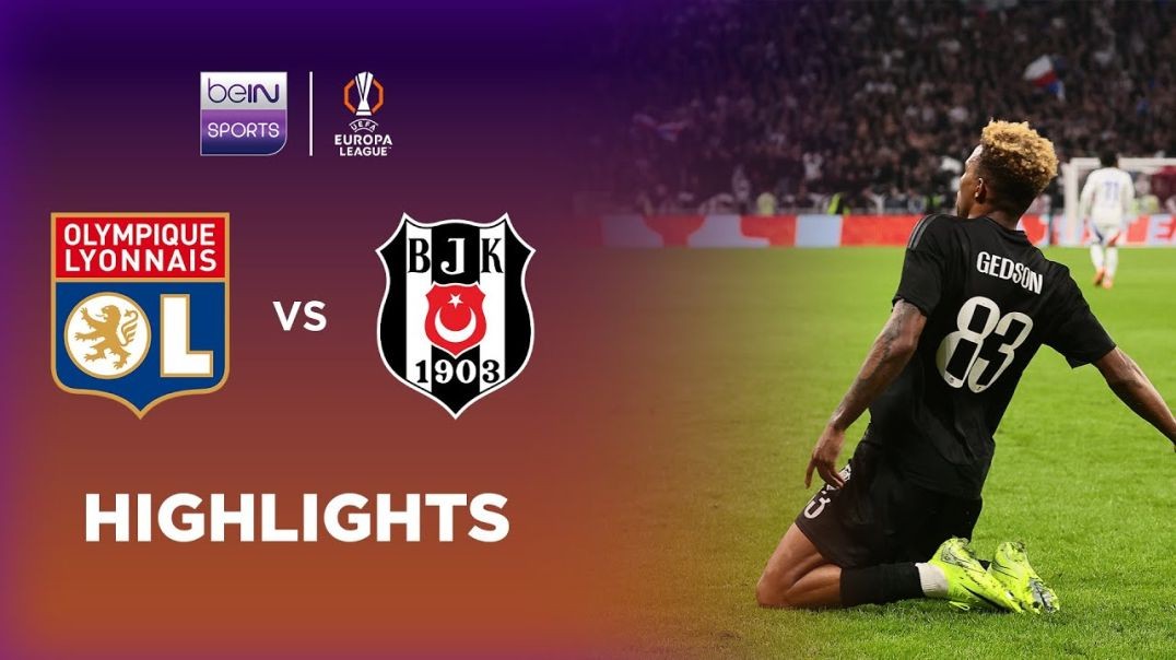 Lyon 0-1 Besiktas _ Europa League 24_25 Match Highlights