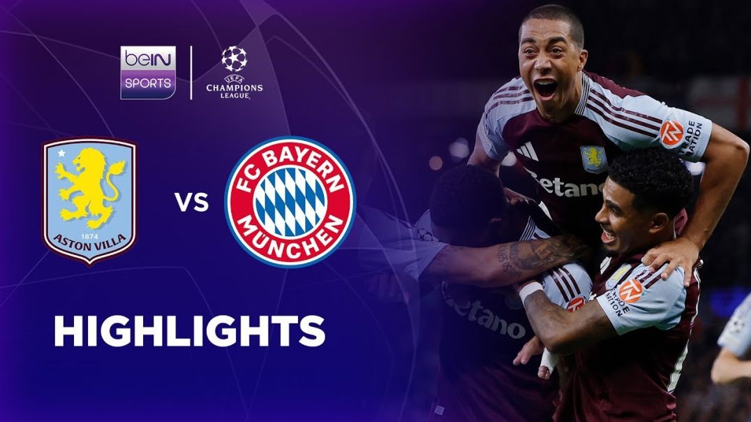 Aston Villa 1-0 Bayern Munich - Champions League 24-25 Match Highlights