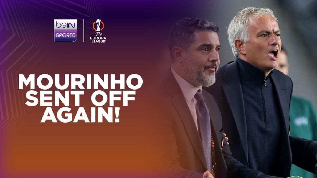 Jose Mourinho sees red against former club Manchester United! - UEL 24-25 Moments