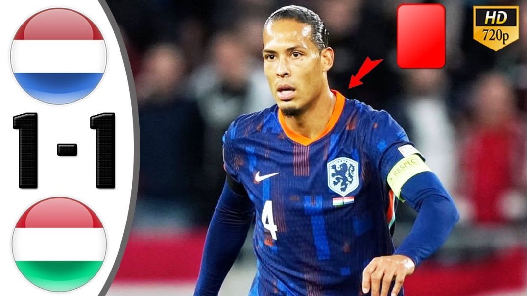 Netherlands vs Hungary 1-1 Highlights All Goals 2024 HD