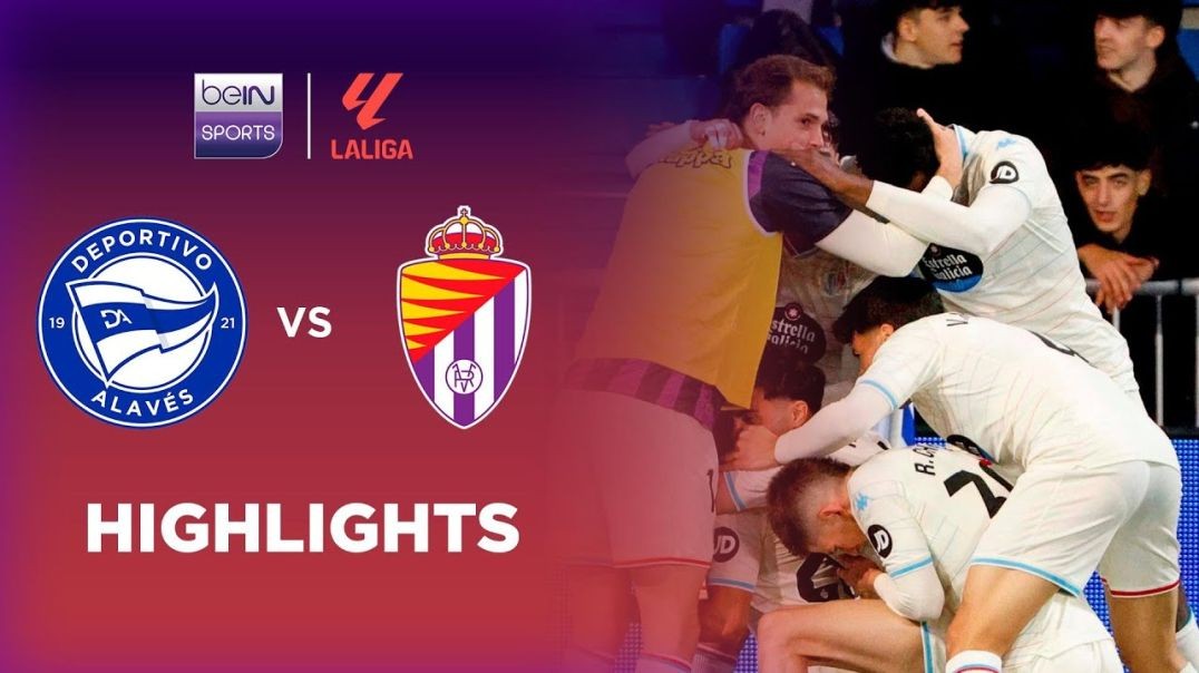 Alaves 2-3 Valladolid - LaLiga 24-25 Match Highlights