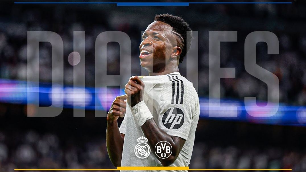 Vini Jr. hat trick inspires stunning comeback! _ Real Madrid 5-2 Borrusia Dortmund