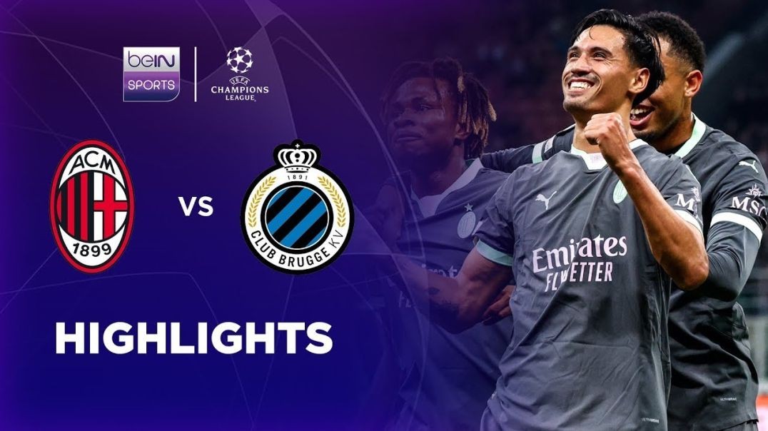 AC Milan 3-1 Club Brugge - Champions League 24-25 Match Highlights