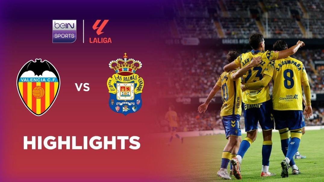 Valencia 2-3 Las Palmas _ LaLiga 23_24 Match Highlights