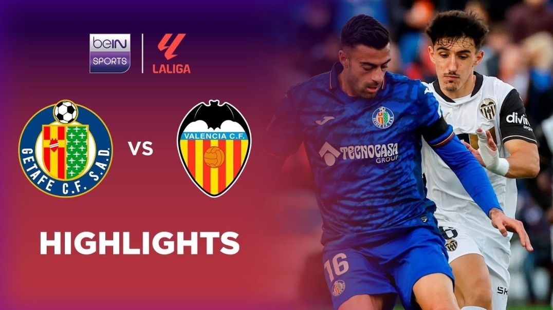 Getafe 1-1 Valencia - LaLiga 24-25 Match Highlights