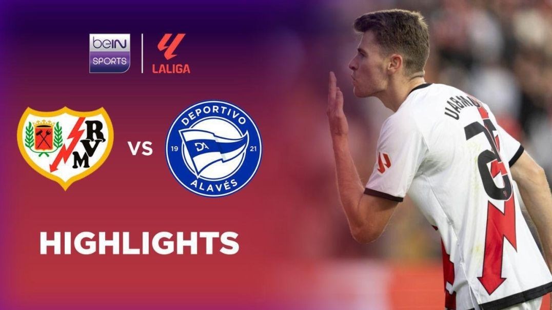 Rayo Vallecano 1-0 Alaves - LaLiga 24-25 Match Highlights