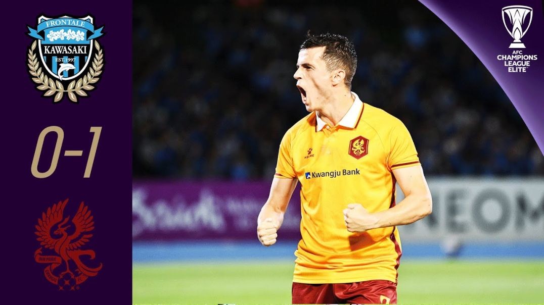 2nd win for Gwangju - Kawasaki (JPN) - Gwangju FC (KOR) - Highlights - AFC Champions League Elite™