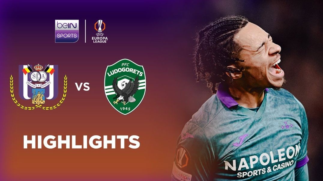 RSC Anderlecht 2-0 Ludogorets Razgrad _ Europa League 24_25 Match Highlights