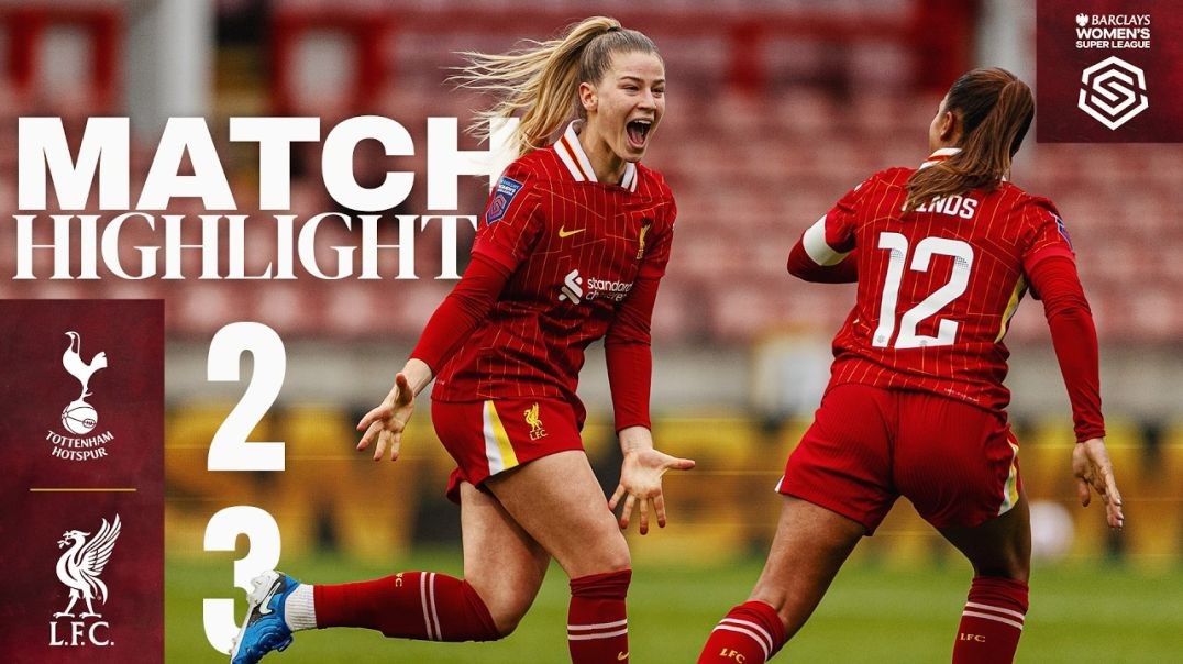 ⁣STUNNING Strikes In Five Goal THRILLER! Tottenham 2-3 Liverpool FC Women - Highlights