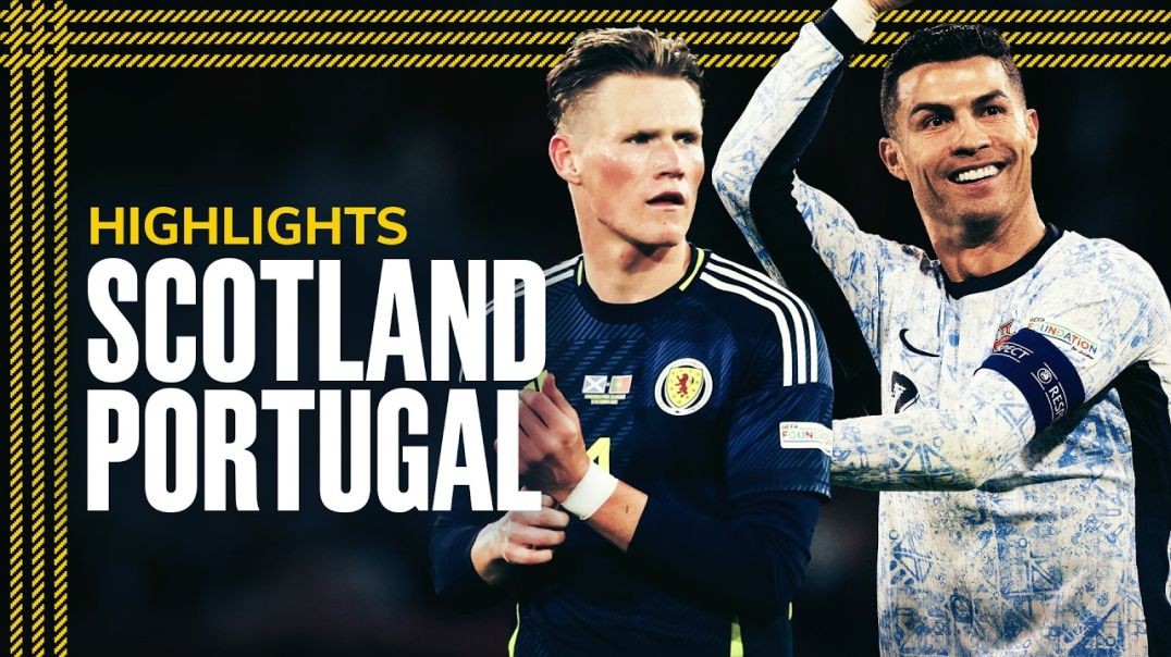 ⁣Scotland 0-0 Portugal - Resiliant Scotland Earn Point at Hampden - 2024 UEFA Nations League