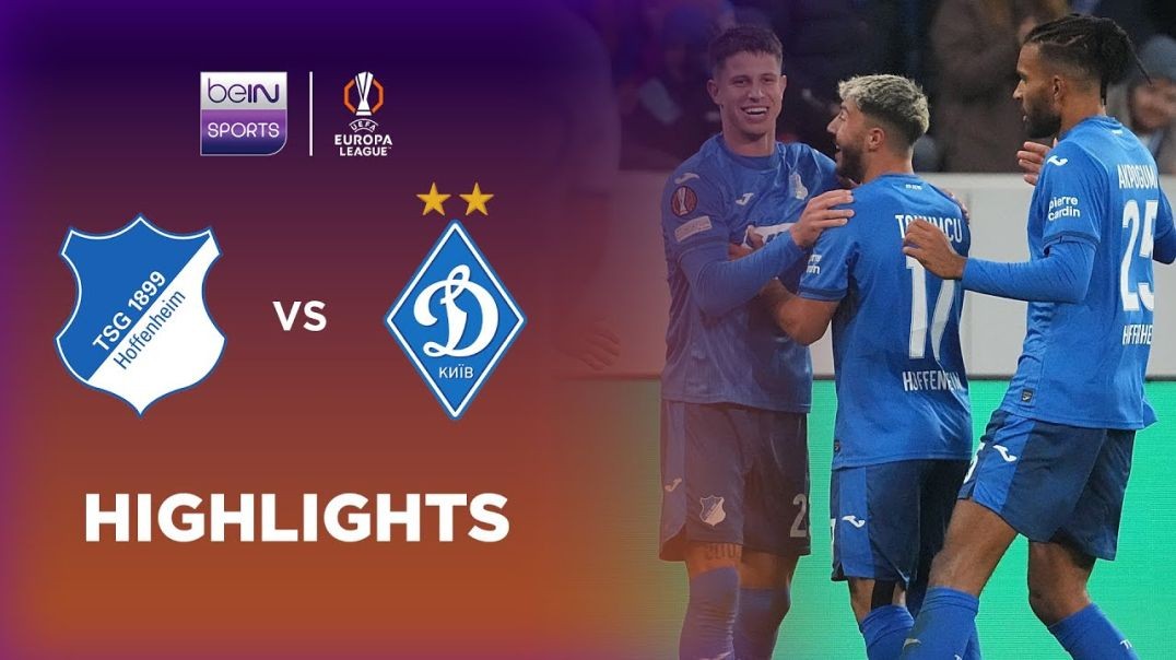 Hoffenheim 2-0 Dynamo Kyiv - Europa League 24-25 Match Highlights
