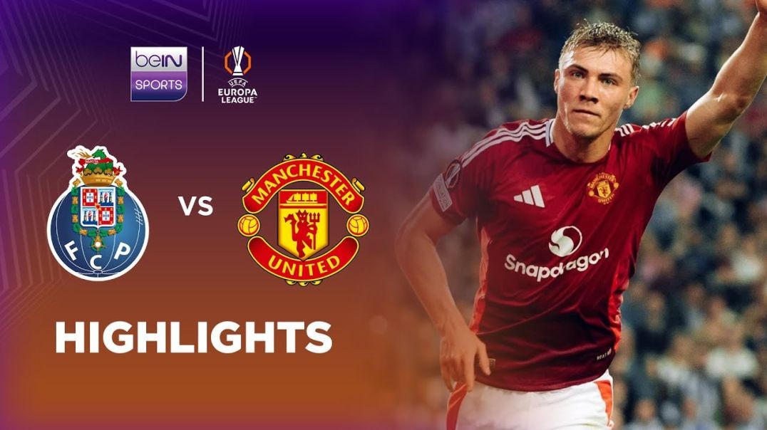 Porto 3-3 Manchester United - Europa League 24-25 Match Highlights