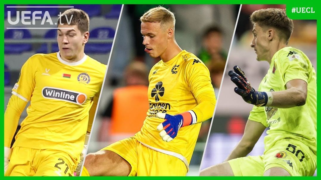 #uecl Great Saves Matchday 1 - Lapoukhov, Delanghe, Abramowicz