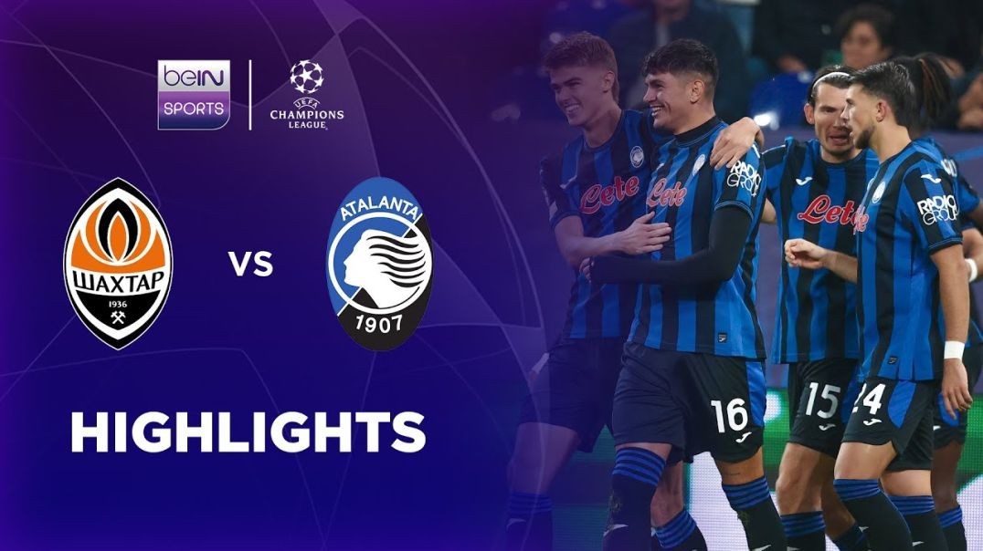 Shakhtar Donetsk 0-3 Atalanta - Champions League 24-25 Match Highlights