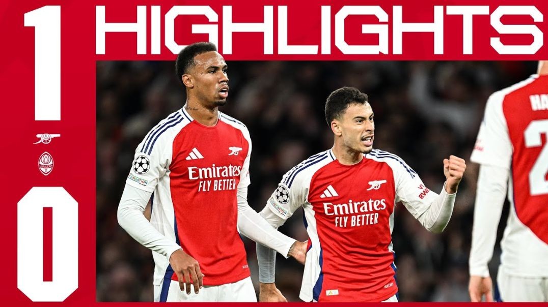 IMPORTANT WIN! - HIGHLIGHTS - Arsenal vs Shakhtar Donetsk (1-0) - UEFA Champions League