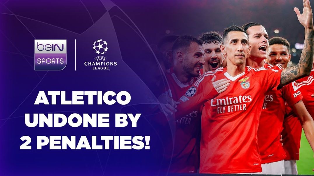 Benfica converts TWICE from the spot in Atlético’s worst European loss! - UCL 24-25 Moments