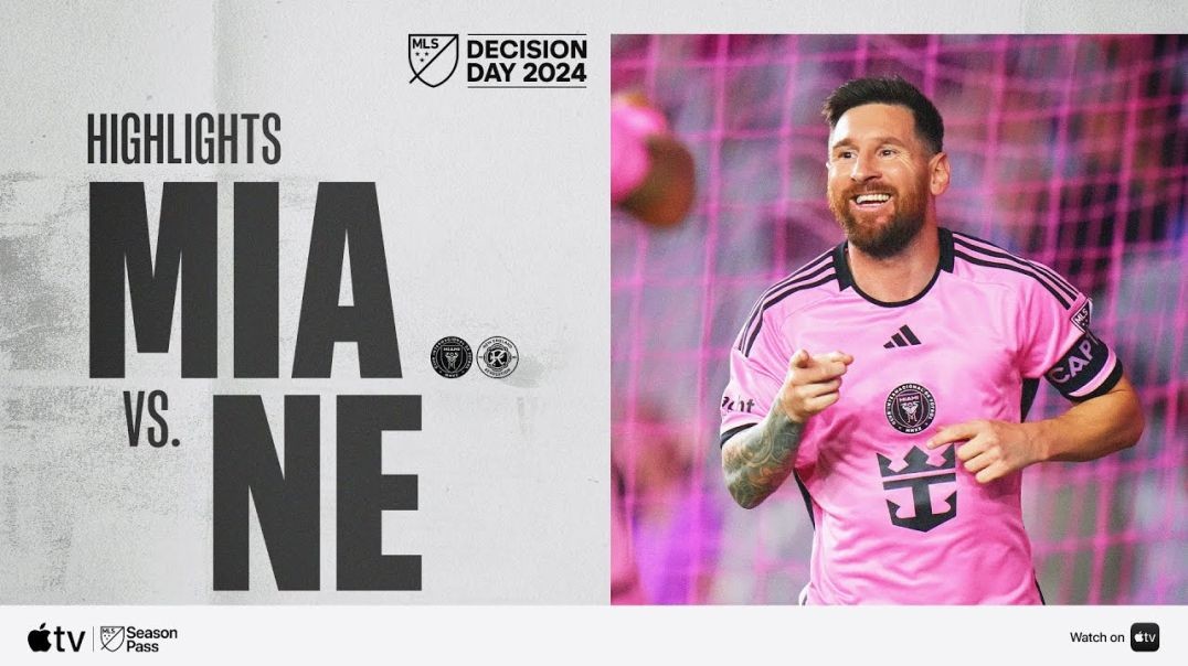 Inter Miami CF vs. New England Revolution - Messi Makes History! - Full Match Highlights