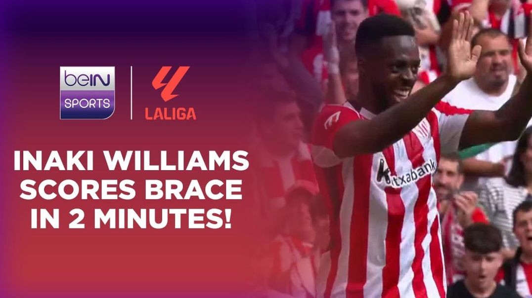 2 Goals in 2 MINUTES for Iñaki Williams! -LaLiga 24-25 Moments