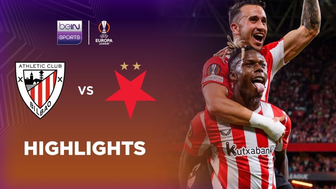 Athletic Club 1-0 Slavia Prague - Europa League 24-25 Match Highlights