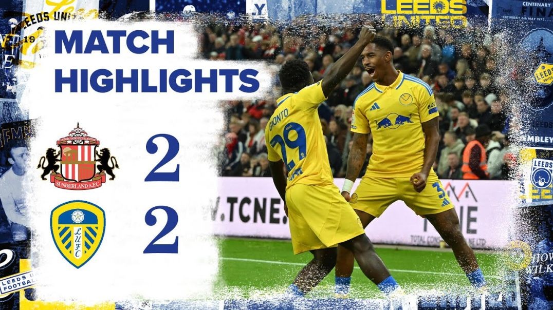 ⁣Highlights - Sunderland 2-2 Leeds United  - EFL Championship