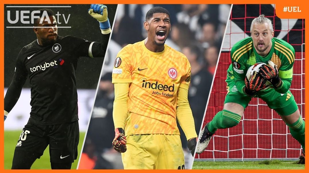 ⁣#uel Great Saves Matchday 2 _ Ondoa, Santos, Pasveer