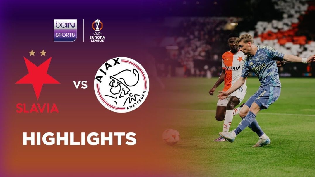 Slavia Prague 1-1 Ajax - Europa League 24-25 Match Highlights